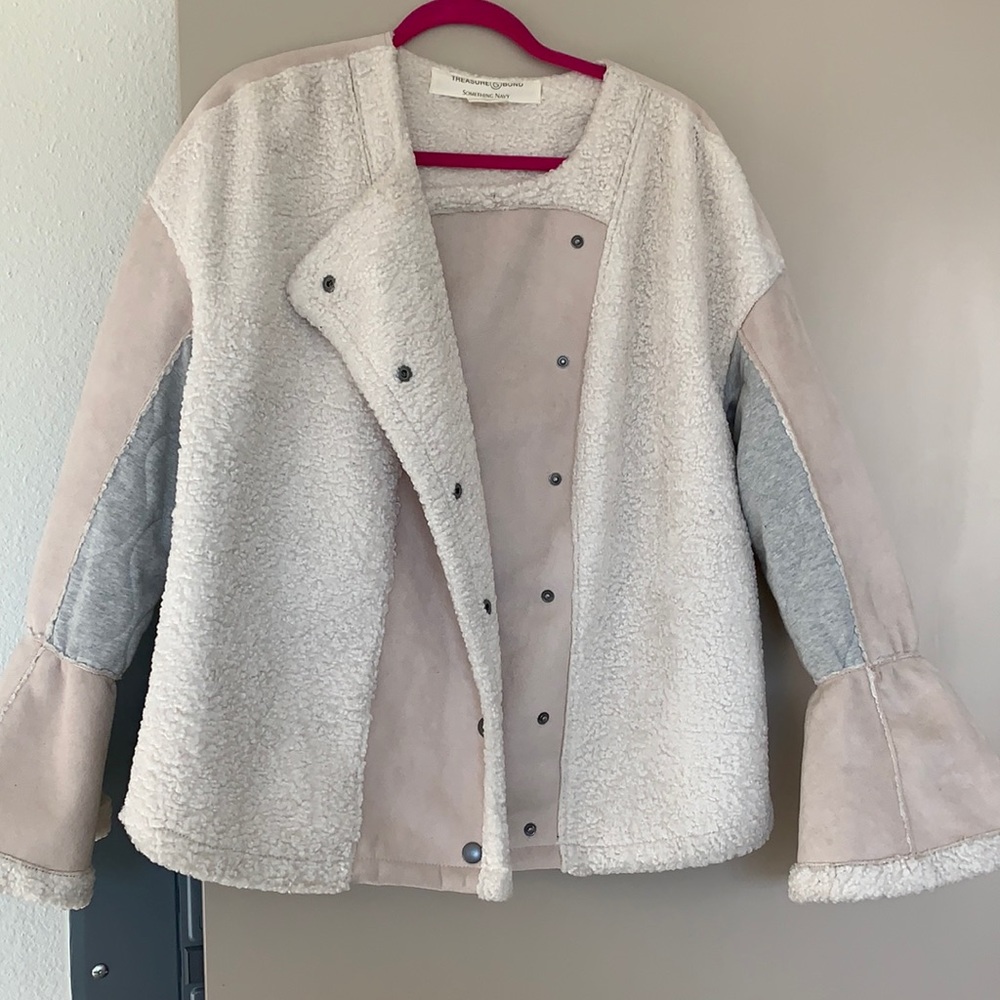 Something Navy x Treasure Bond Jacket! Shearling